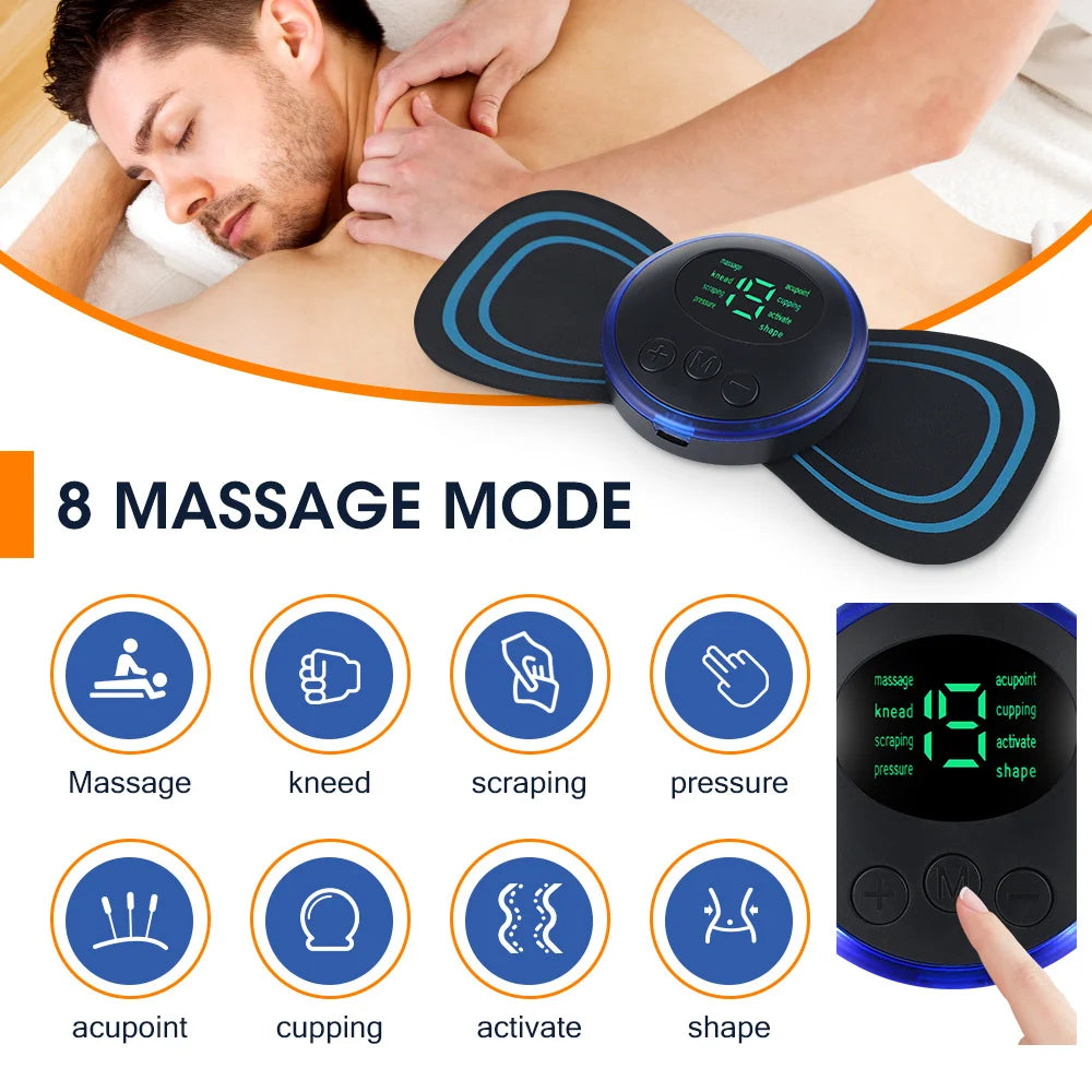 Masajeador Eléctrico EMS de Cuello y Cuerpo