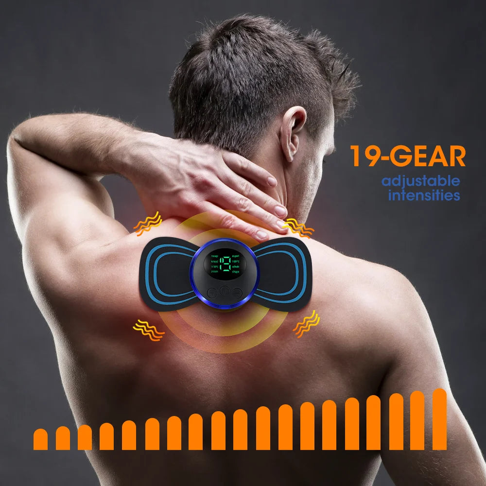 Masajeador Eléctrico EMS de Cuello y Cuerpo