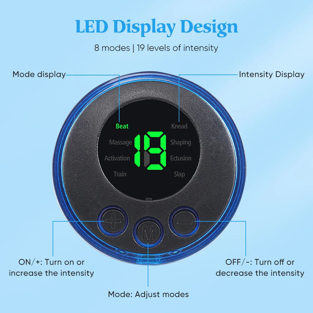 Masajeador Eléctrico EMS de Cuello y Cuerpo