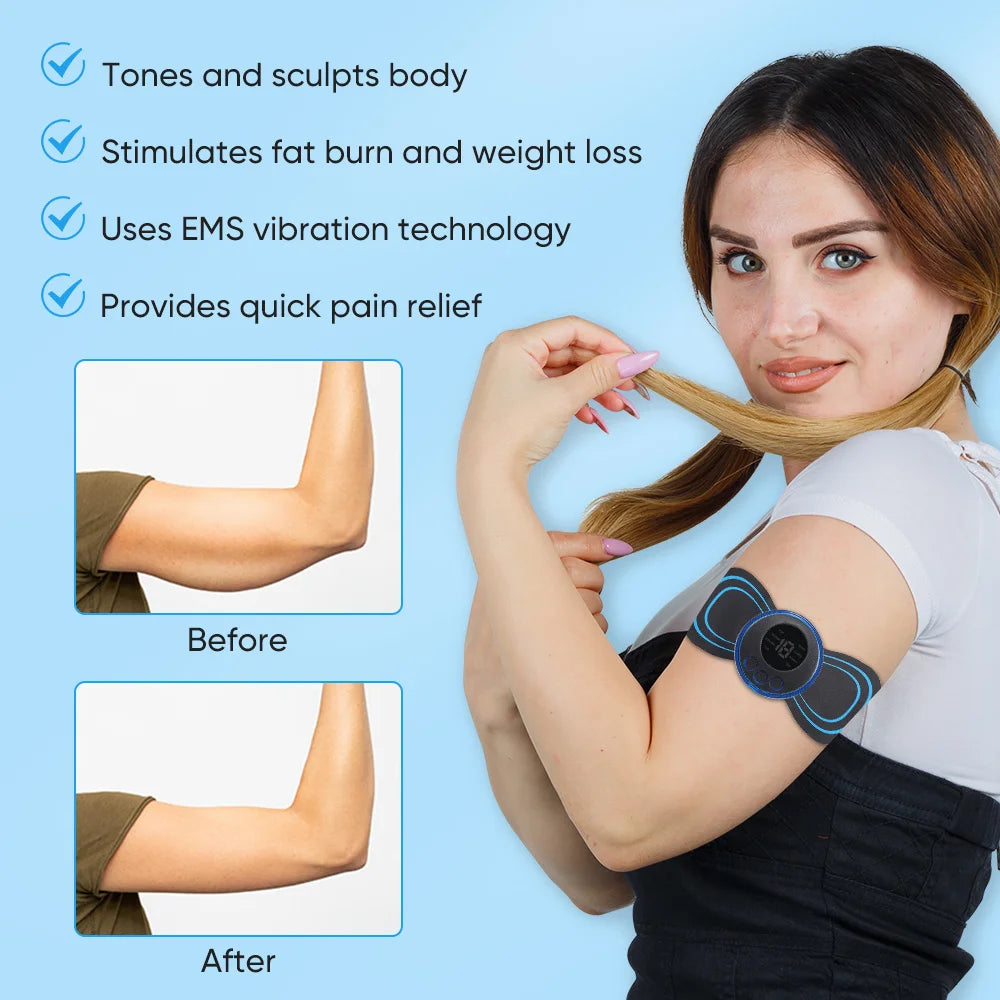 Masajeador Eléctrico EMS de Cuello y Cuerpo