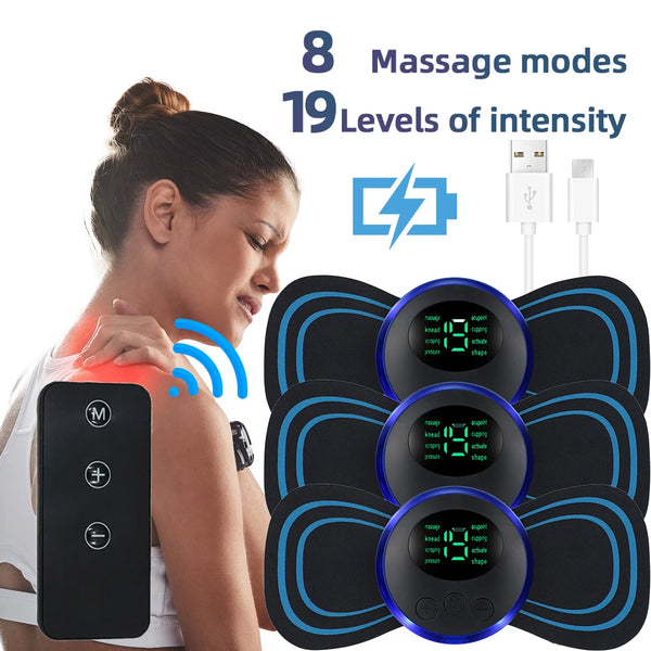 Masajeador Eléctrico EMS de Cuello y Cuerpo