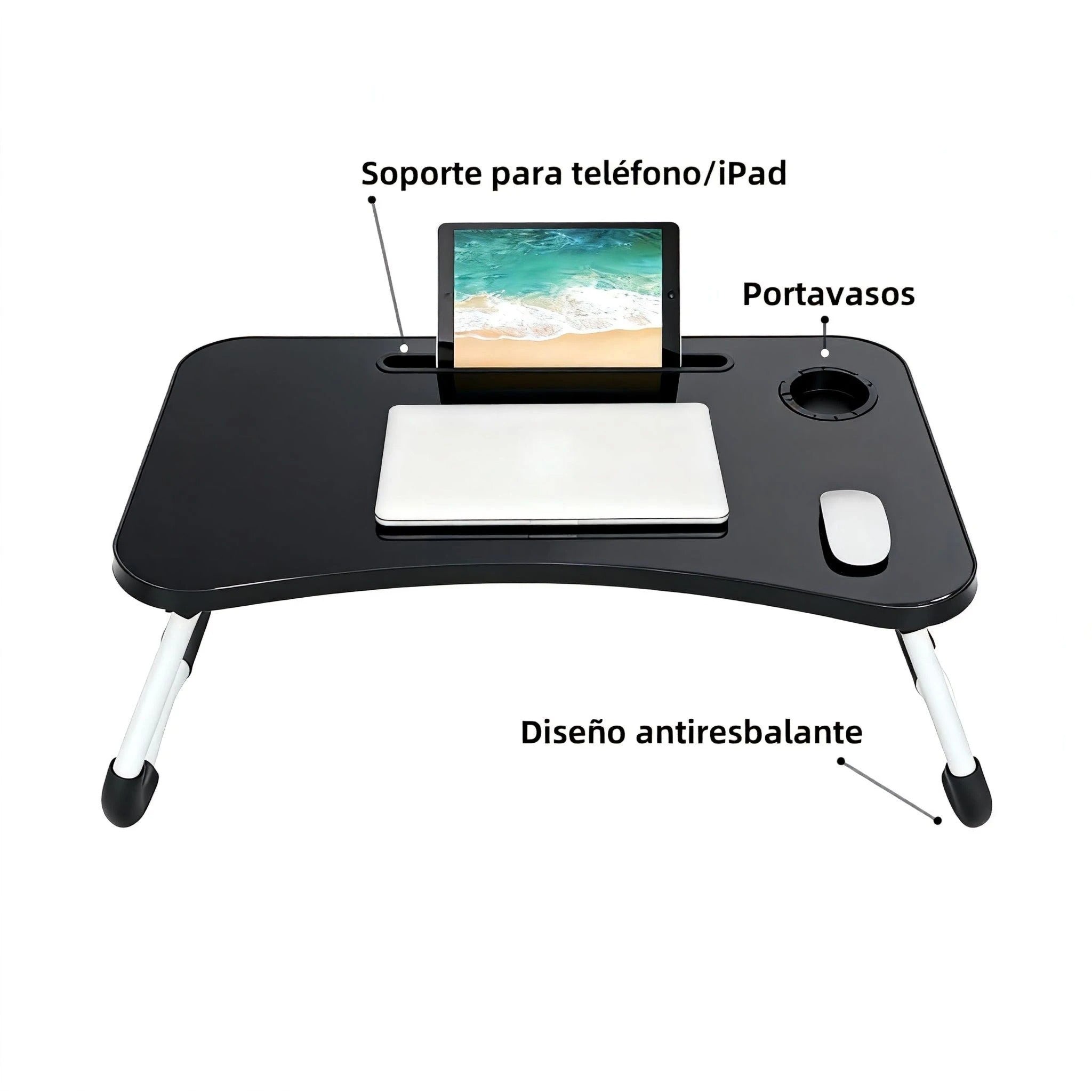 Mesa Plegable Auxiliar Multiuso